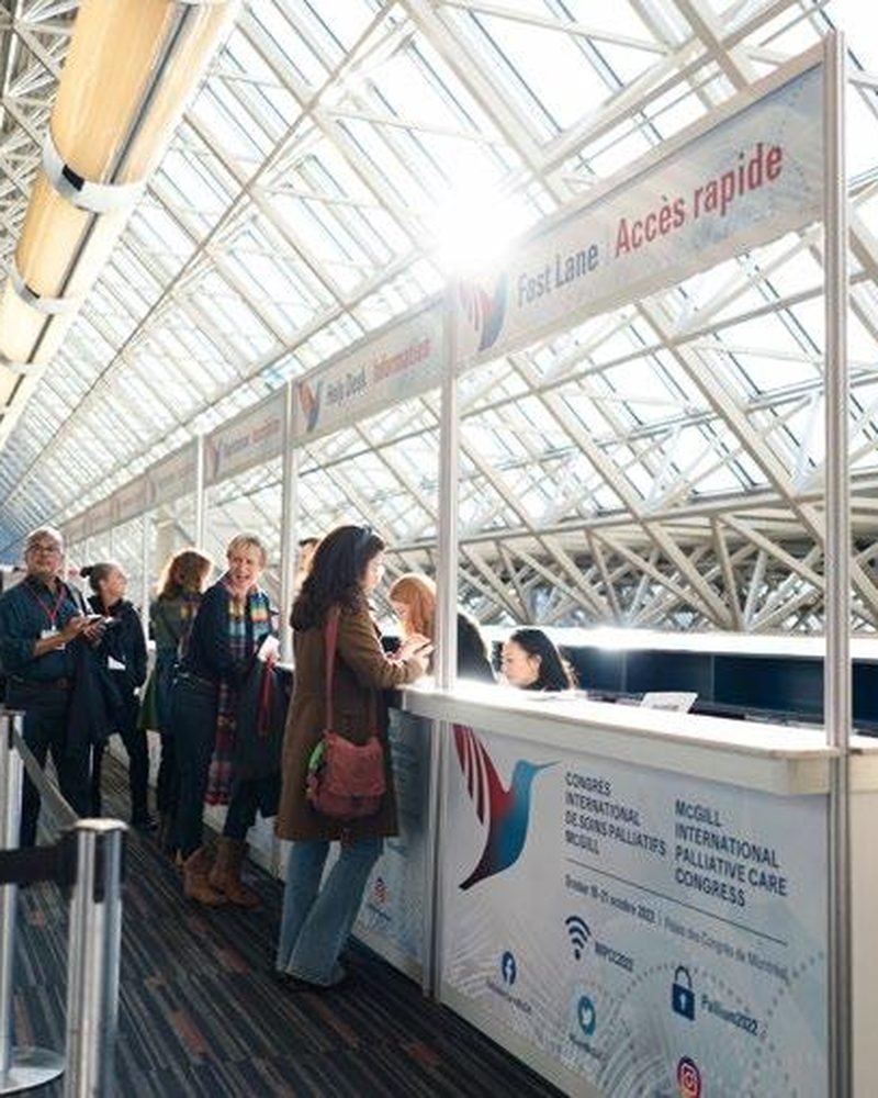 Congrès international au Palais des congrès de Montréal